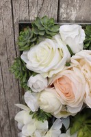 Beauty, kwietna rama jednostronna, wym.80x60cm