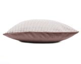 poduszka dekoracyjna Check Milk Chocolate 60x60