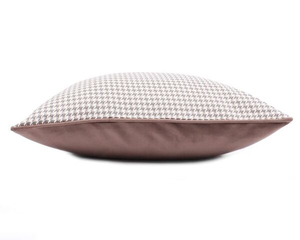 poduszka dekoracyjna Check Milk Chocolate 60x60