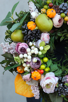 dekoracyjny, przepiękny wianek Freedom, śr.35cm