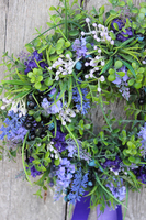 dekoracyjny wianek Lavende Mini, śr.29cm