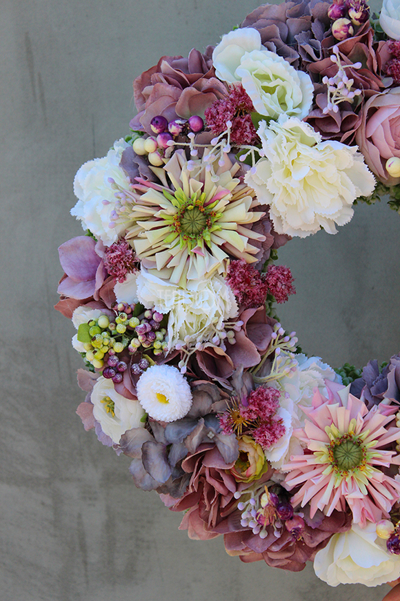 prześliczny wianek Sulencia, śr.39cm