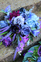 dekoracja nagrobna + bukiet Lukrecja Premium komplet, wym.90cm 