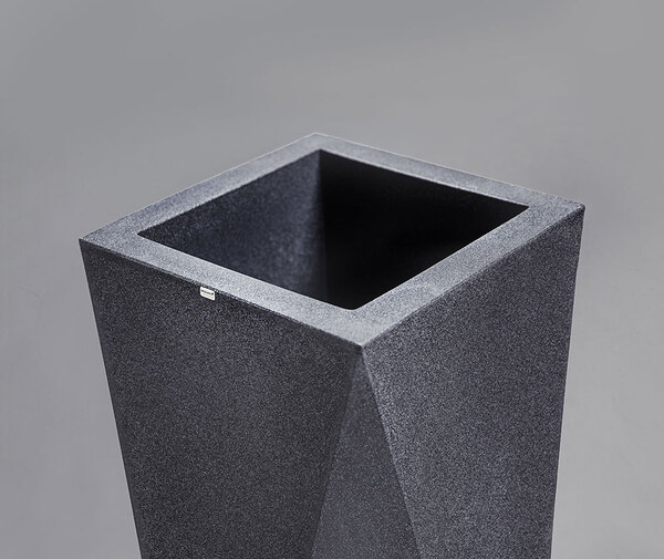 Nevis donica ciemny marmurek z wewnętrzną półką 50x90cm