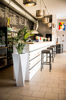 Rossa donica jasny marmurek 45x90cm