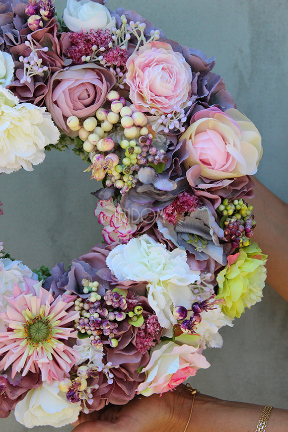 prześliczny wianek Sulencia, śr.39cm