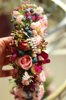 Amadeo, wianek na głowę z jagodami, rozmiar uniwersalny