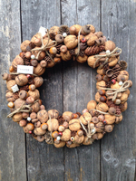 wianek dekoracyjny Nuts, śr.30cm