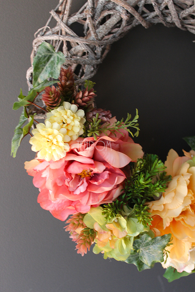 dekoracyjny wianek Malessa, śr. 40cm