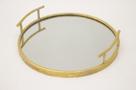 India, taca lustrzana, kpl.2szt