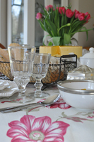 6 białych kielichów Absinthe La Rochere 300ml wys.15cm