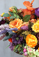 barwny kosz Jesienna Zorza, wym.64x44x44cm 