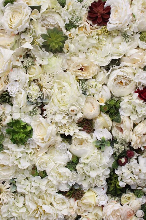 Beauty, kwietna rama jednostronna, wym.80x60cm