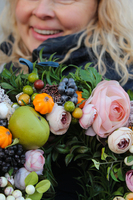 dekoracyjny, przepiękny wianek Freedom, śr.35cm