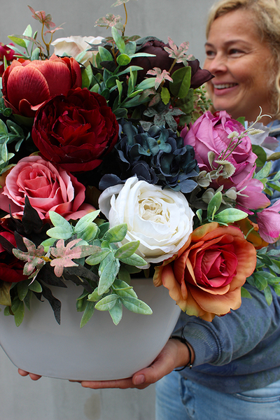 bukiet / kwiatowa kompozycja England Ballano, wys.36cm