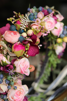 Amadeo, wianek na głowę z jagodami, rozmiar uniwersalny