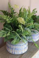 Lamano 1, efektowna kompozycja Sukulenty w ceramicznym naczyniu, wys. 40cm