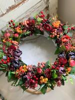 jesienny wianek, u Moniki, śr.40cm  