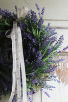 dekoracyjny wianek z lawendą, Lavender Home 3, śr.35cm   