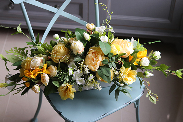 Gwatemala, słoneczna dekoracja kwiatowa, wys.30cm