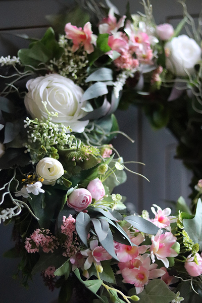 kwiatowy wianek, Wiosenna Reja, śr. 40cm