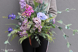 Della Fiolettina, bukiet nagrobny, wym.65x60cm 