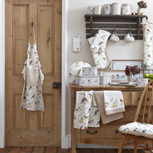 OD RĘKI Dawn Chorus taca melaminowa mniejsza 38.8x16.8cm