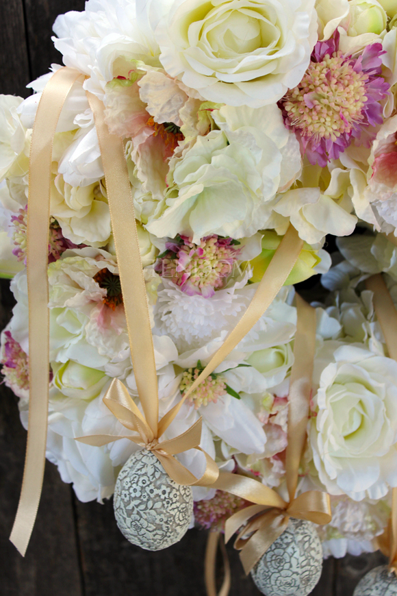 wianek / wieniec podwieszany Piękno Wiosny 2, śr.52cm 