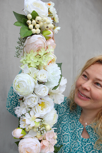 Tassana girlanda jednostronna - szarfa, dł.74cm  