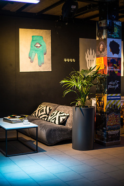 Tilla donica antracyt 40x75cm