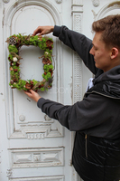 Forrest jednostronne "okienko" w okno lub na ścianę, 40x33cm 