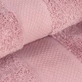 bawełniany ręcznik Carmen różowy, wym.50x100cm