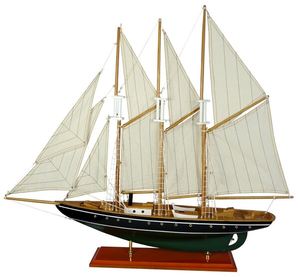 figurka / model Szkuner Atlantic, wym.81x14x69cm