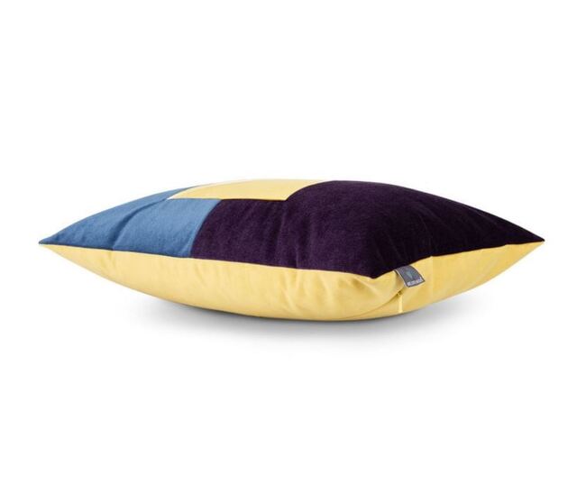 Geometric Singapore, poduszka dekoracyjna welurowa, wym.40x60cm