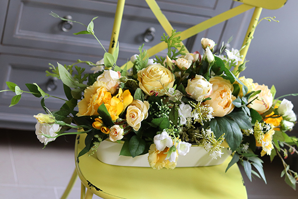 Gwatemala, słoneczna dekoracja kwiatowa, wys.30cm