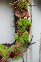 Forrest jednostronne "okienko" w okno lub na ścianę, 40x33cm 