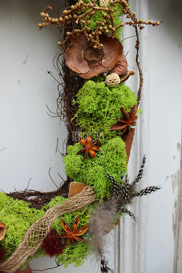 Forrest jednostronne "okienko" w okno lub na ścianę, 40x33cm 