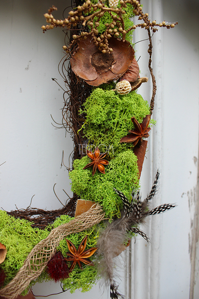 Forrest jednostronne "okienko" w okno lub na ścianę, 40x33cm 