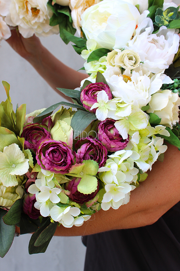 Caryca Katarzyna Green efektowny wieniec na drzwi, śr.56cm