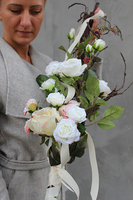 dekoracja nagrobna / kompozycja Gloria, dł.92cm 