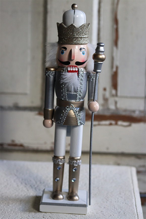 figurka bożonarodzeniowa dziadek do orzechów, Silveramo B, wys.38cm