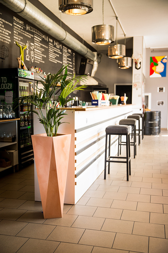 Rossa donica terakota, 45x90cm