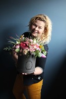 Maximus, kompozycja kwiatowa / bukiet / Flowerbox, wys.34cm