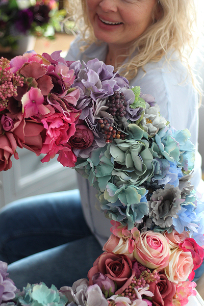 Bella Big ogromny wianek na drzwi, śr.60cm 