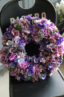 Nullona, dekoracyjny wianek na drzwi, śr.40cm