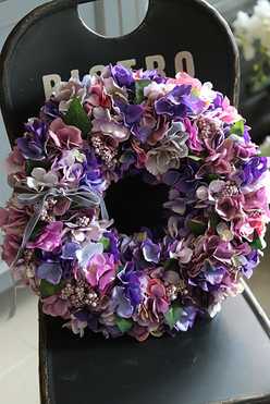 Nullona, dekoracyjny wianek na drzwi, śr.40cm