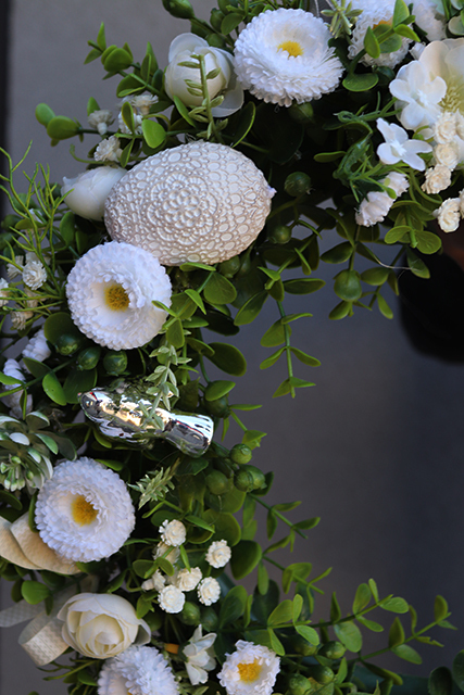 Nestro wianek na drzwi / stroik na stół, śr.40cm