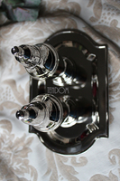 komplet przyprawników z tacką (sól i pieprz), Glamour