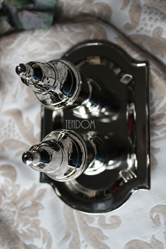 komplet przyprawników z tacką (sól i pieprz), Glamour