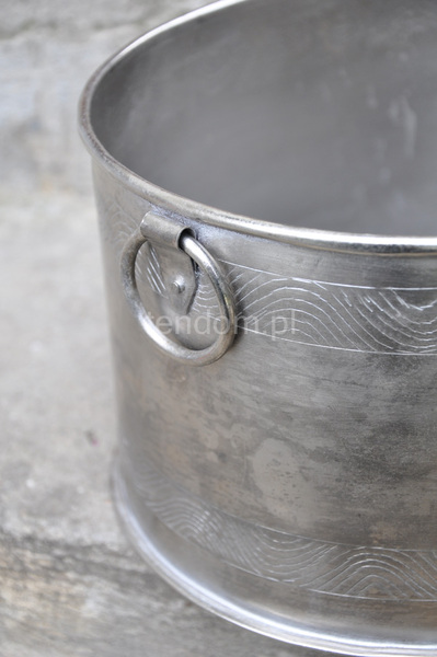 komplet metalowych pojemników Duo